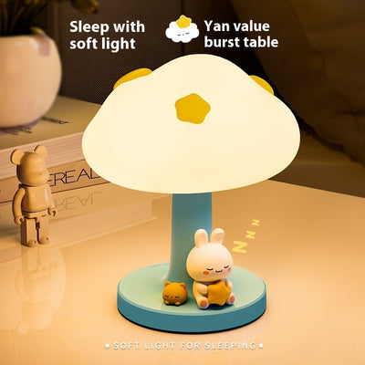 USB Charging Creative Cloud Silicone Pat Lamp