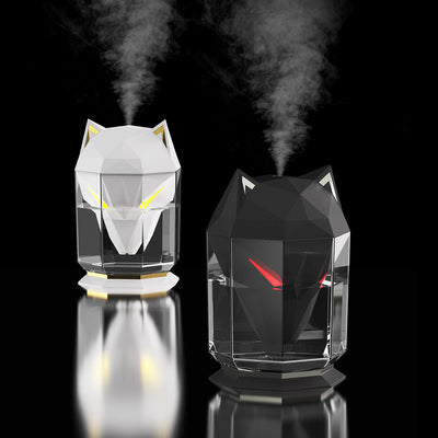 War Wolf Air Humidifier Ultrasonic Air Diffuser Colorful Lights Humidifier Air Nano Spray