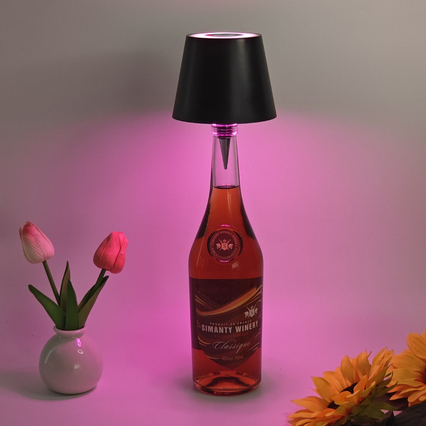 RGB Three-color Touch Charging Atmosphere Table Lamp